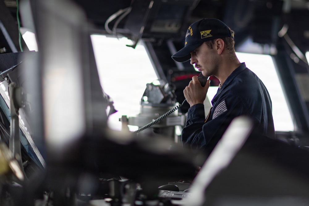 USS Gerald R. Ford (CVN 78) Bridge Watch USS Gerald R. Ford (CVN 78) Bridge Watch