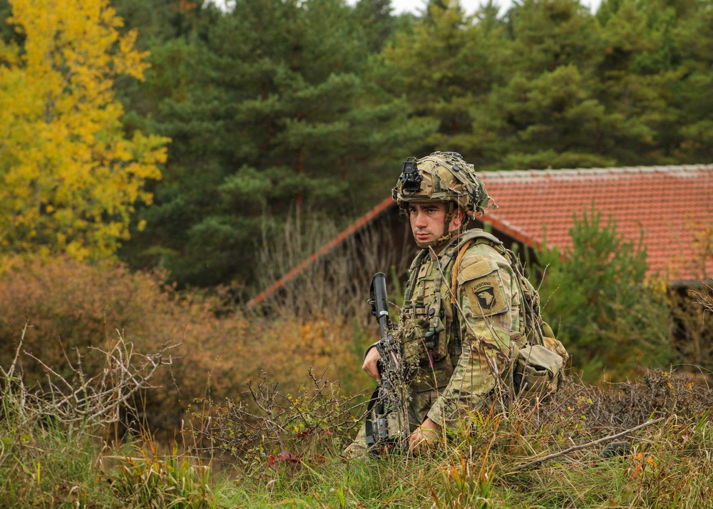 2/101st Combined Resolve 26-1 Security Operations