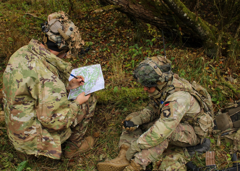 2/101st Combined Resolve 26-1 Security Operations