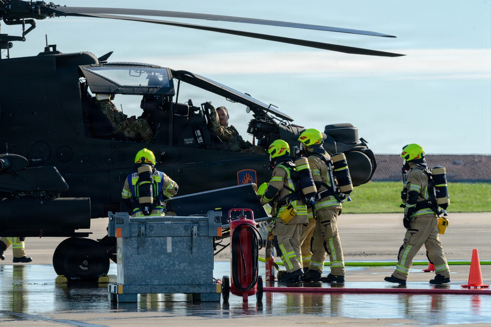 12th CAB and USAG Ansbach Conduct Pre-Mishap Plan Exercise