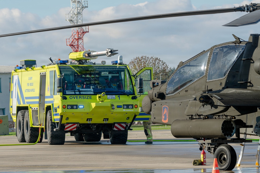 12th CAB and USAG Ansbach Conduct Pre-Mishap Plan Exercise