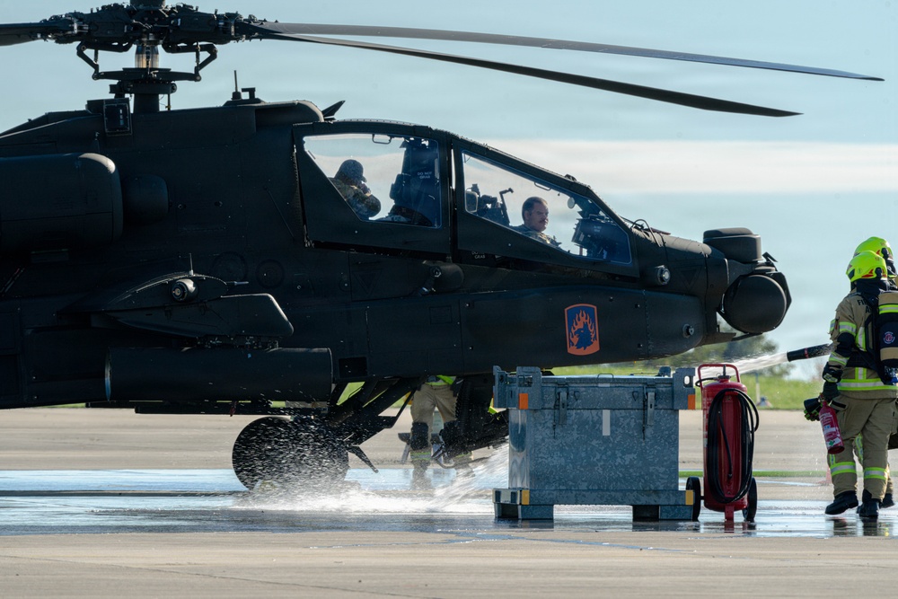 12th CAB and USAG Ansbach Conduct Pre-Mishap Plan Exercise
