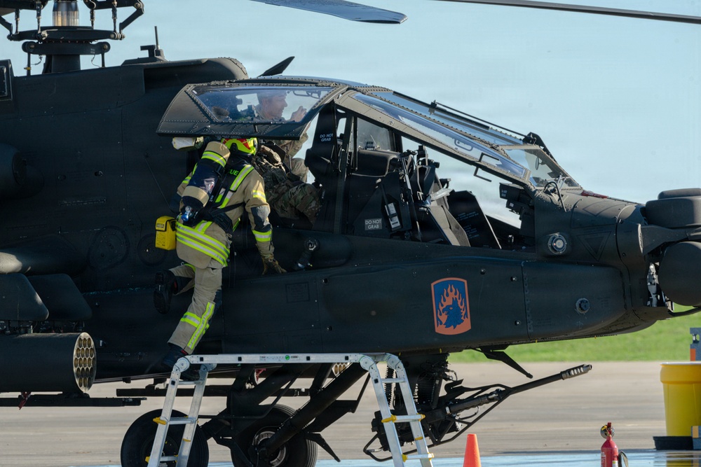 12th CAB and USAG Ansbach Conduct Pre-Mishap Plan Exercise