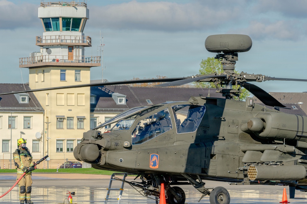 12th CAB and USAG Ansbach Conduct Pre-Mishap Plan Exercise