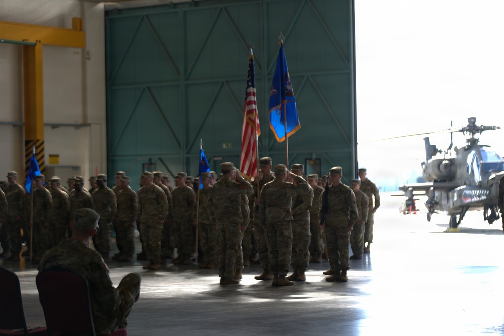 2-159th Attack Battalion "Gunslingers" Reflagging Ceremony