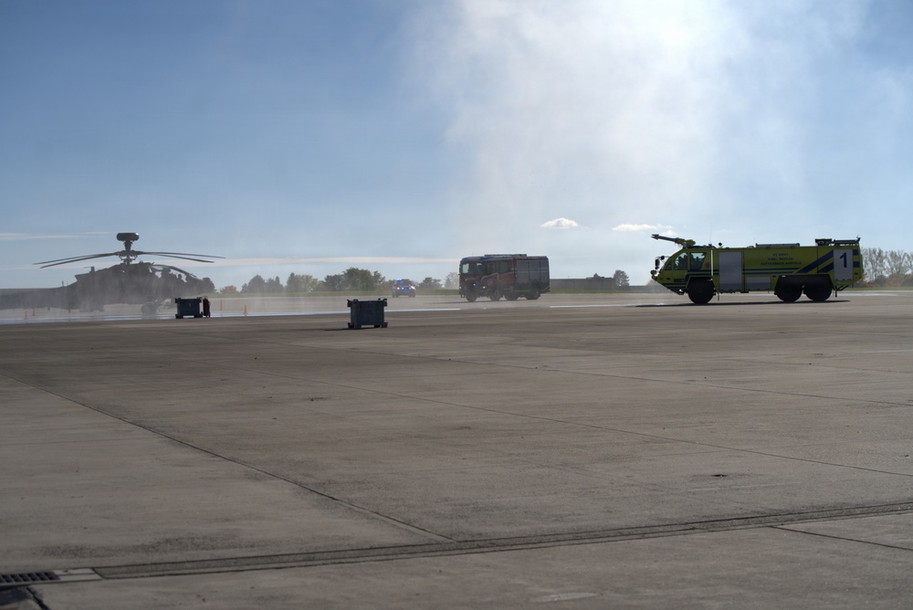 12th CAB and USAG Ansbach Conduct Pre-Mishap Plan Exercise