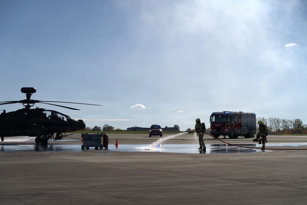 12th CAB and USAG Ansbach Conduct Pre-Mishap Plan Exercise