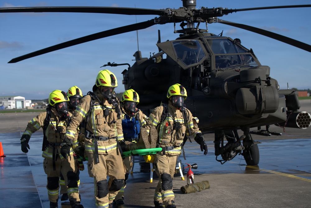 12th CAB and USAG Ansbach Conduct Pre-Mishap Plan Exercise