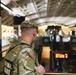 National Guard soldier patrol Farragut Station