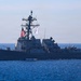 The USS Paul Ignatius (DDG 117) Passes the USS Bainbridge (DDG 96)
