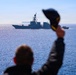 The USS Paul Ignatius (DDG 117) Passes the USS Bainbridge (DDG 96)