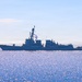 The USS Paul Ignatius (DDG 117) Passes the USS Bainbridge (DDG 96)