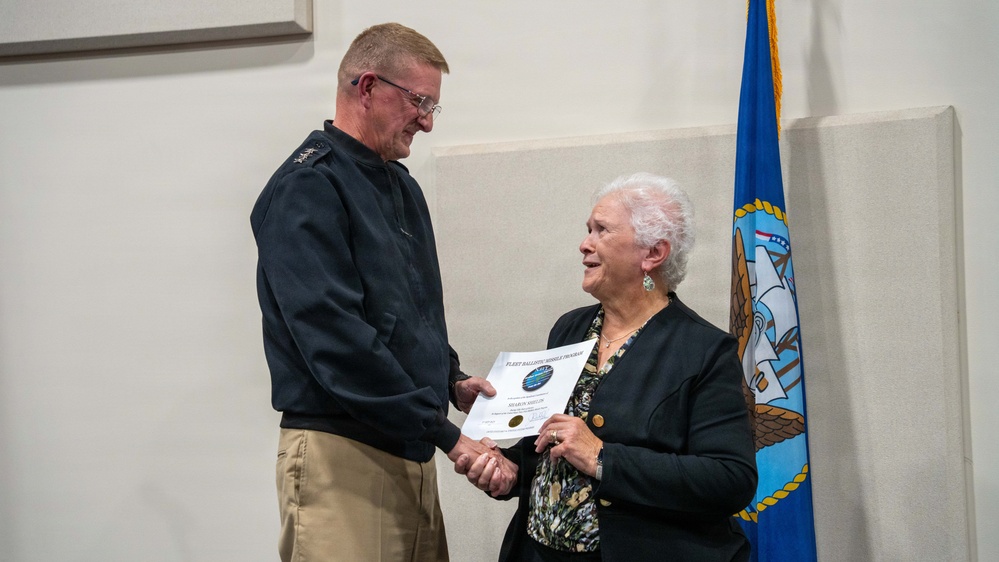 Vice Adm. Wolfe Participates in SSP Program Management Office Shipboard Systems 70th Anniversary Event