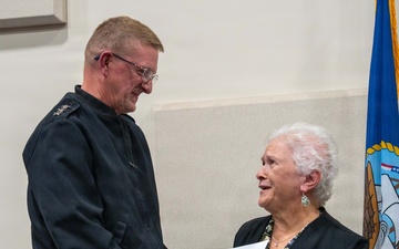 Vice Adm. Wolfe Participates in SSP Program Management Office Shipboard Systems 70th Anniversary Event