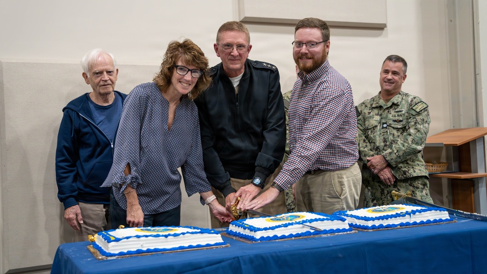 Vice Adm. Wolfe Participates in SSP Program Management Office Shipboard Systems 70th Anniversary Event