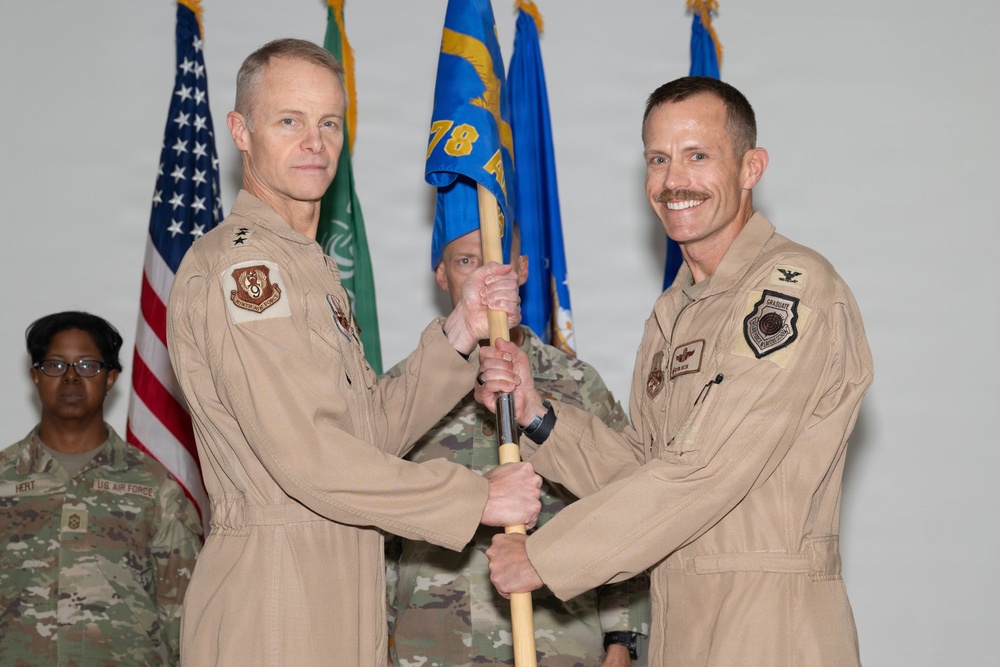378th AEW Change of Command