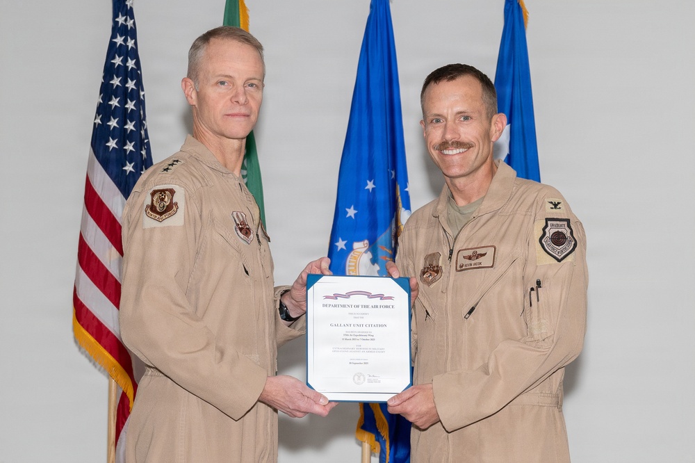378th AEW Change of Command 378th AEW Change of Command