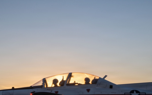 T-6 at Sunset