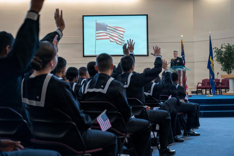 Recruit Training Command Naturalization Ceremony Recruit Training Command Naturalization Ceremony