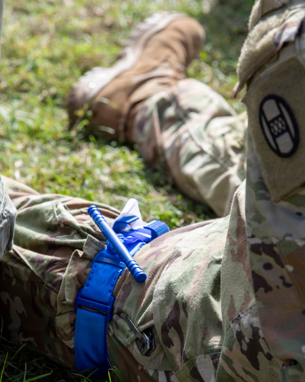 District of Columbia Park Police Host a Medical Training Event for U.S. Army National Guard Soldiers