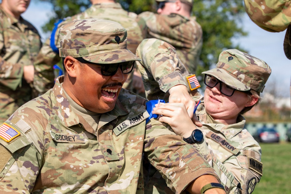 District of Columbia Park Police Host a Medical Training Event for U.S. Army National Guard Soldiers