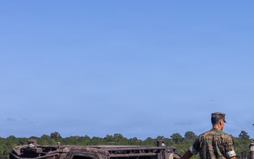 Marines Across 2nd MLG attend Unmanned Ground Vehicle Demonstration