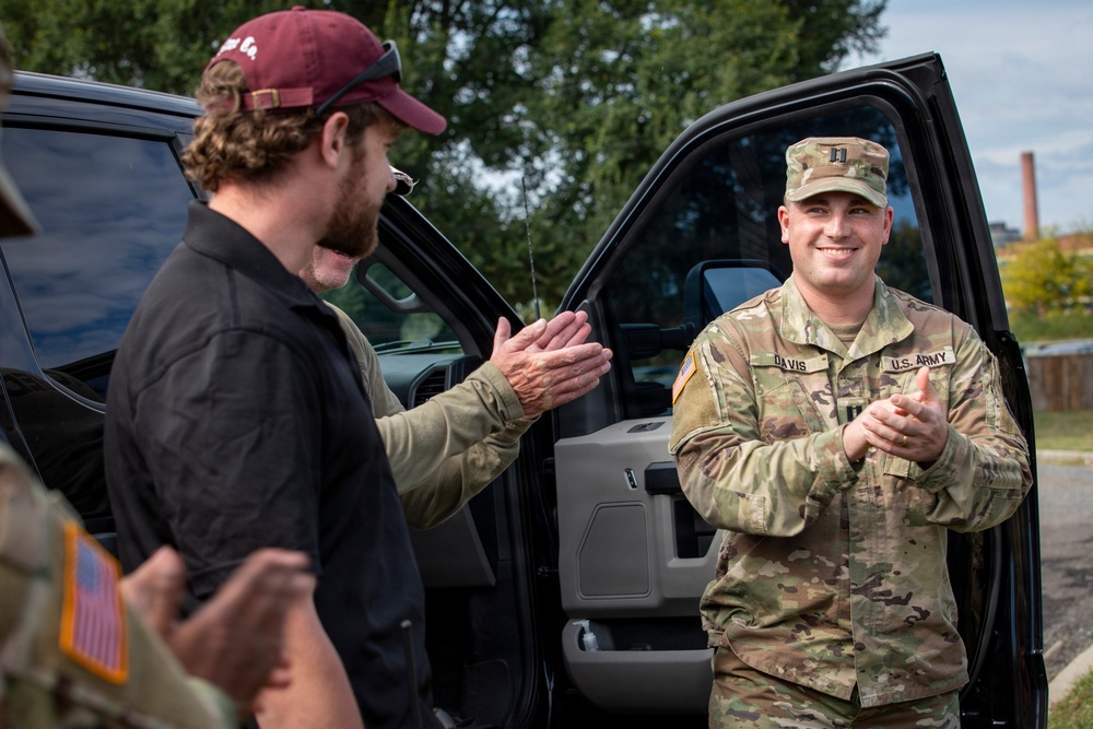 District of Columbia Park Police Host a Medical Training Event for U.S. Army National Guard Soldiers
