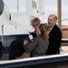 Top Gun Actor Anthony Edwards Visits the Flightline at Vance Air Force Base