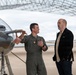 Top Gun Actor Anthony Edwards Visits the Flightline at Vance Air Force Base