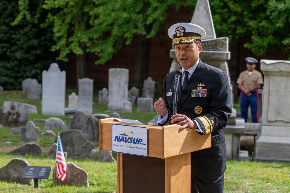 NAVSUP, Navy Supply Corps honor its founder as part of the Navy’s 250th celebrations