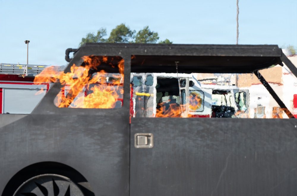 Car Fire Demonstration