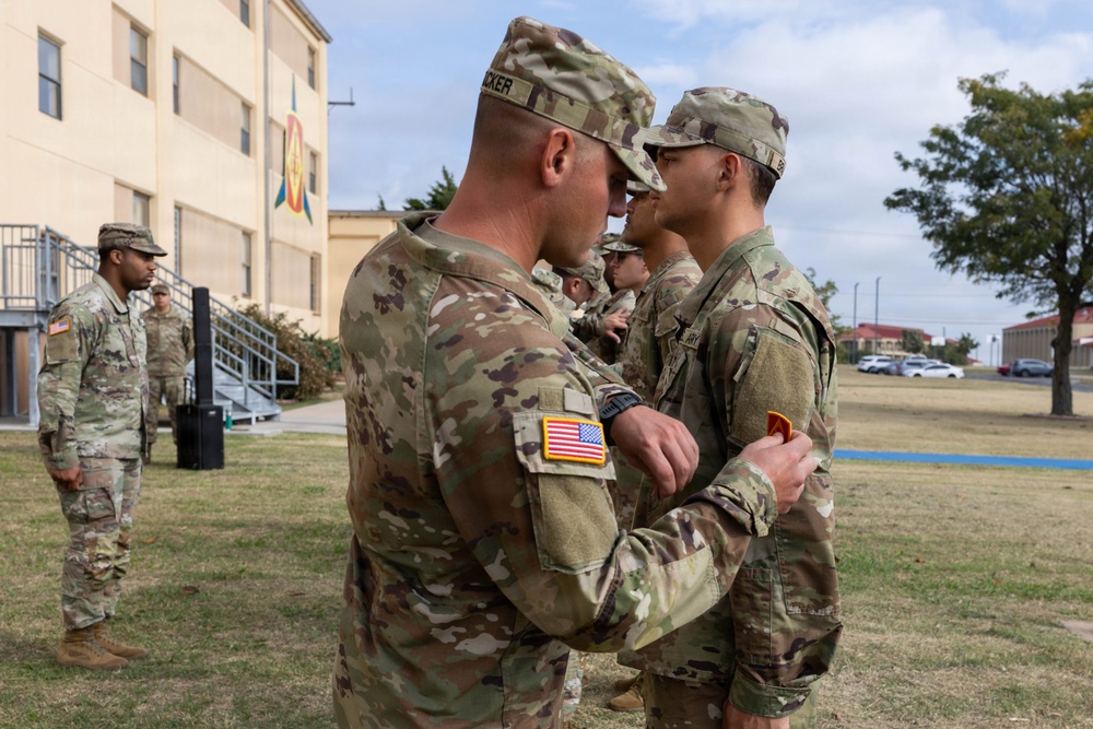 75th FA BDE Patching Ceremony