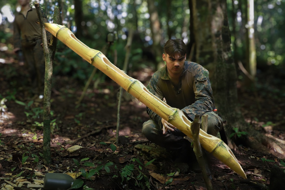 Combined Jungle Operations Training Course Survival Testing