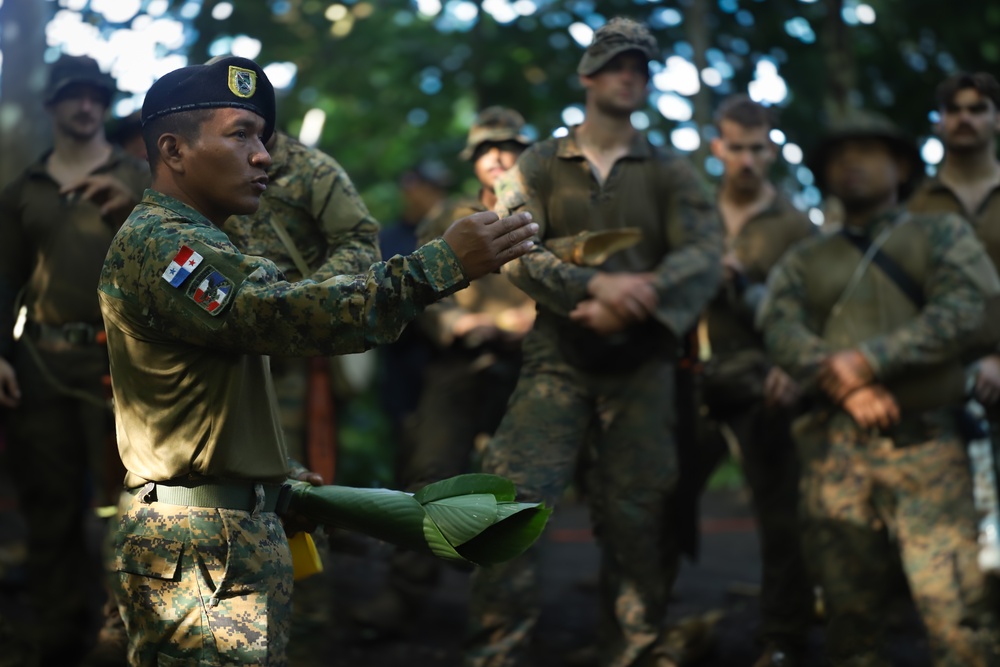 Combined Jungle Operations Training Course Survival Testing