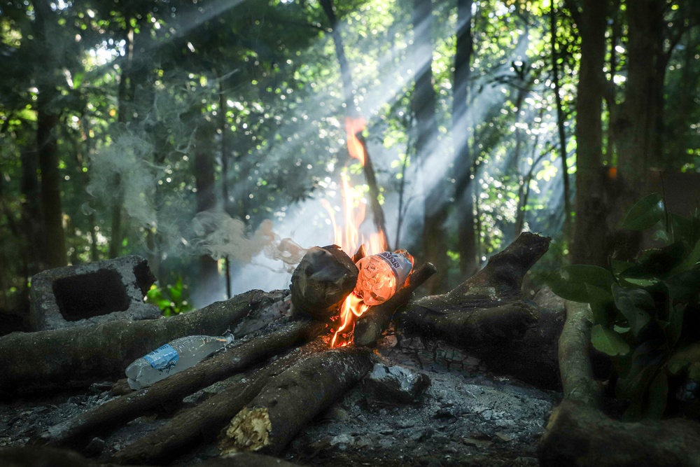 Combined Jungle Operations Training Course Survival Testing