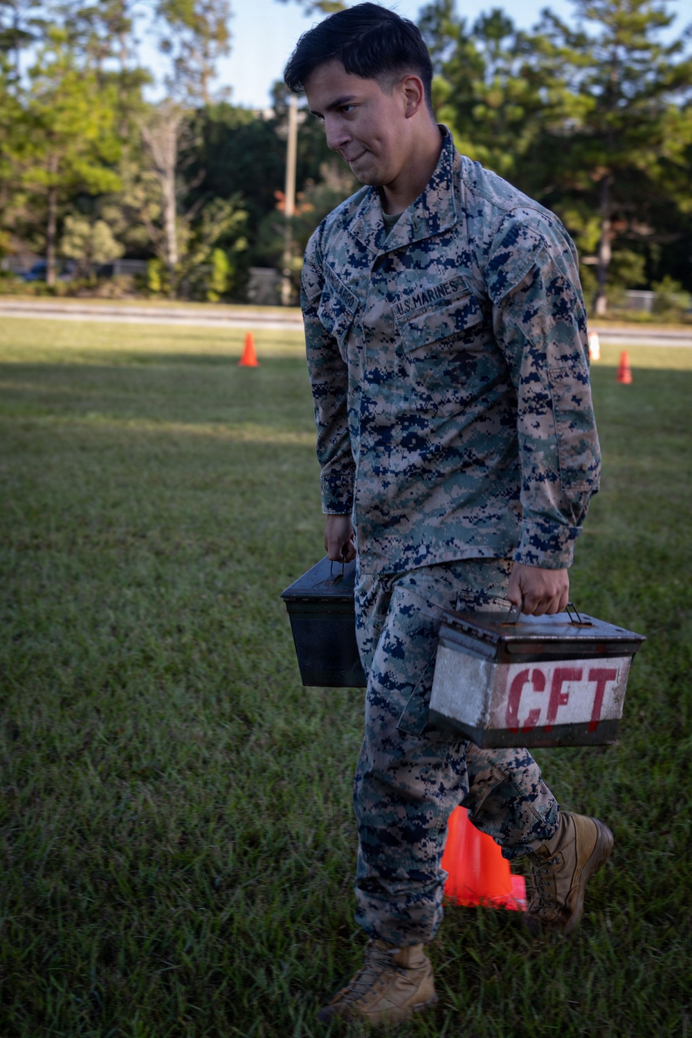 2nd MLG hosts Combat Fitness Test