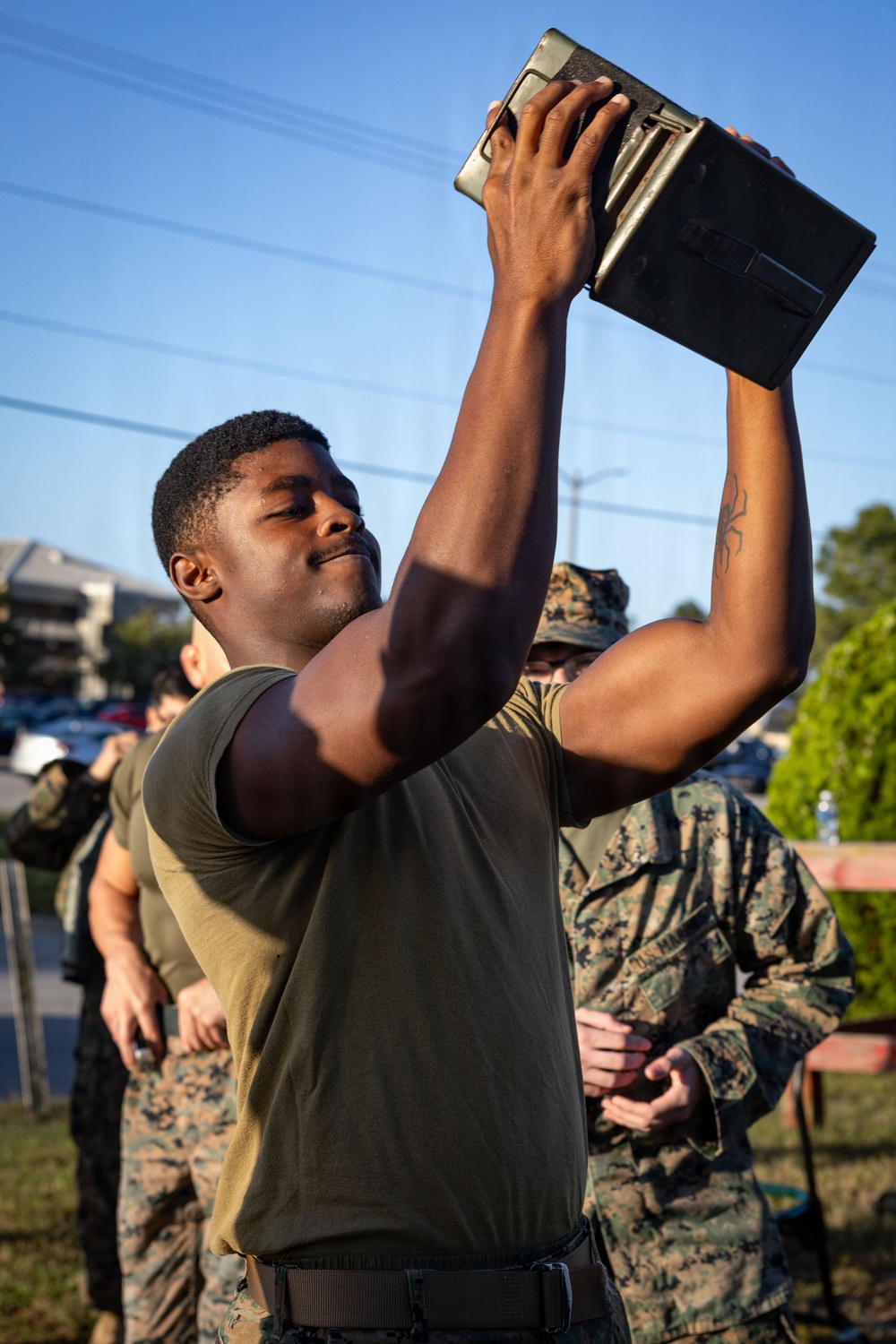 2nd MLG hosts Combat Fitness Test