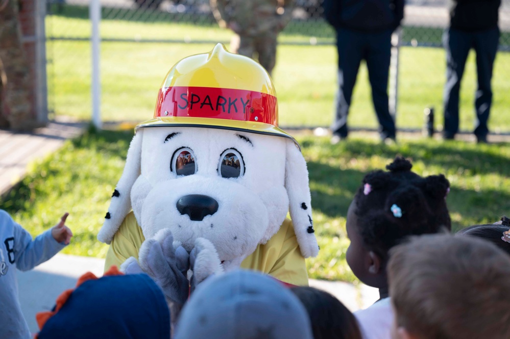 Team Fairchild holds Fire Prevention Week