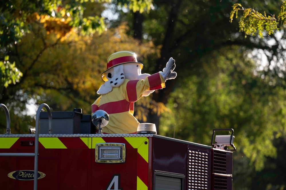 Team Fairchild holds Fire Prevention Week