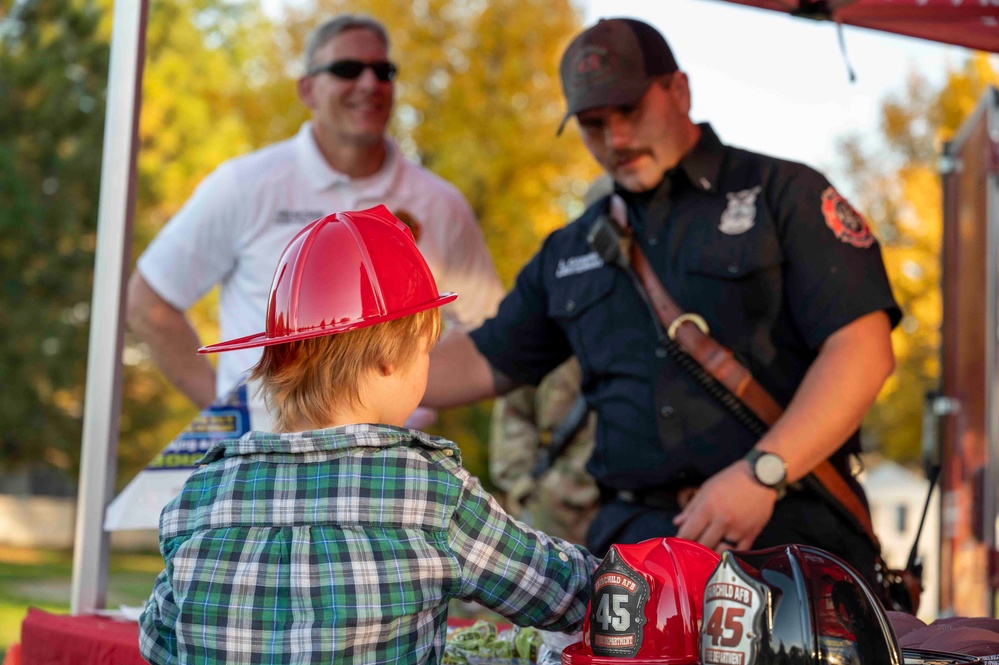 Team Fairchild holds Fire Prevention Week