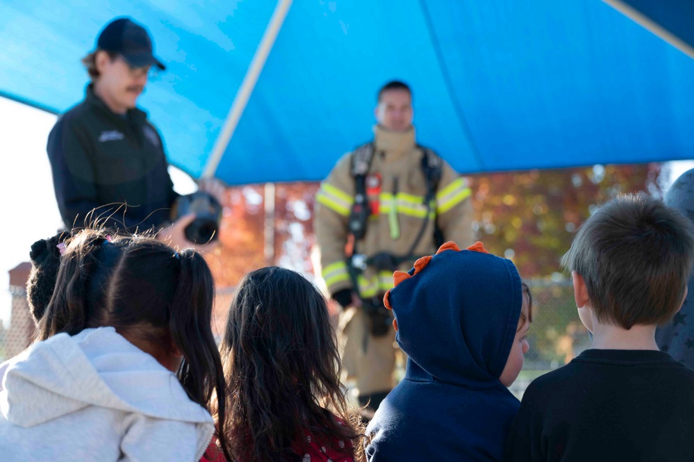 Team Fairchild holds Fire Prevention Week