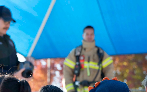 Team Fairchild holds Fire Prevention Week