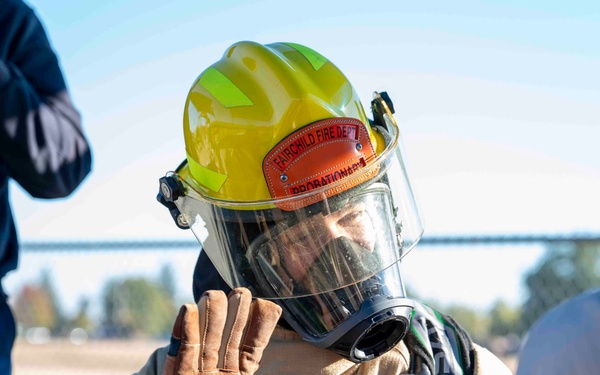 Team Fairchild holds Fire Prevention Week