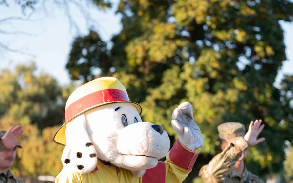 Team Fairchild holds Fire Prevention Week