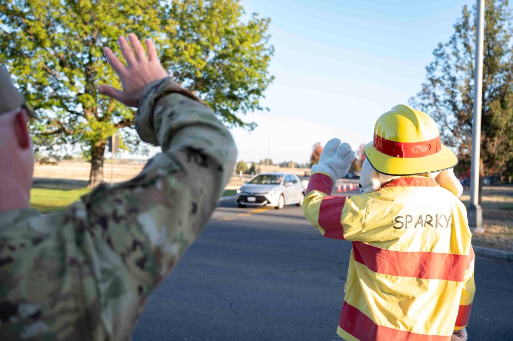 Team Fairchild holds Fire Prevention Week