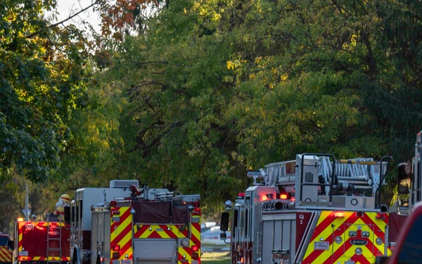 Team Fairchild holds Fire Prevention Week