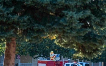 Team Fairchild holds Fire Prevention Week