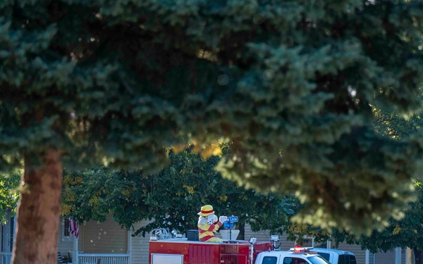 Team Fairchild holds Fire Prevention Week