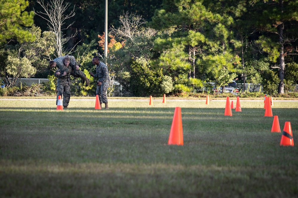 2nd MLG hosts Combat Fitness Test