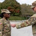 A Mississippi Army National Guard Soldier gets promoted in Washington, D.C.